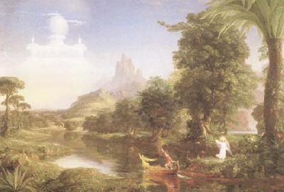 Thomas Cole The Voyage of Life Youth (mk09) Germany oil painting art